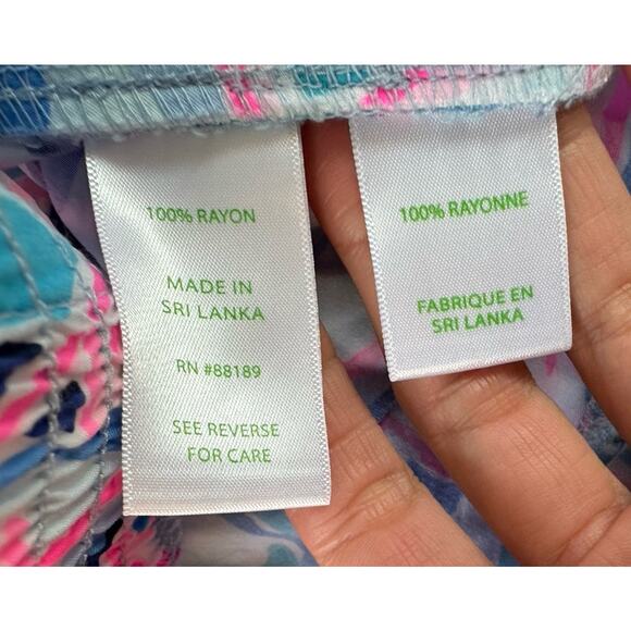 NWT $78 Lilly Pulitzer Neilah Shorts Size XS Women’s Blue - Picture 7 of 11